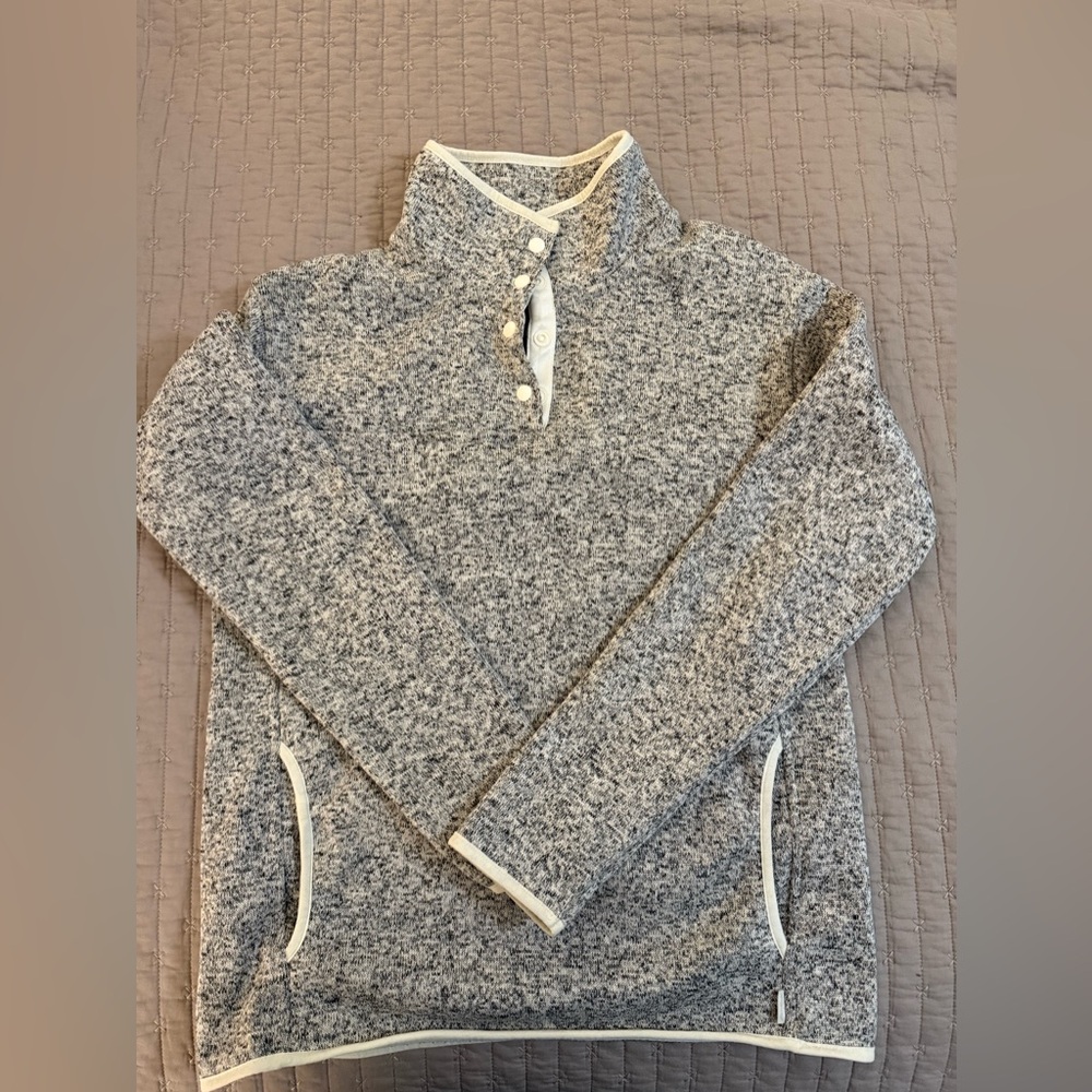 Eddie Bauer sweater knit fleece